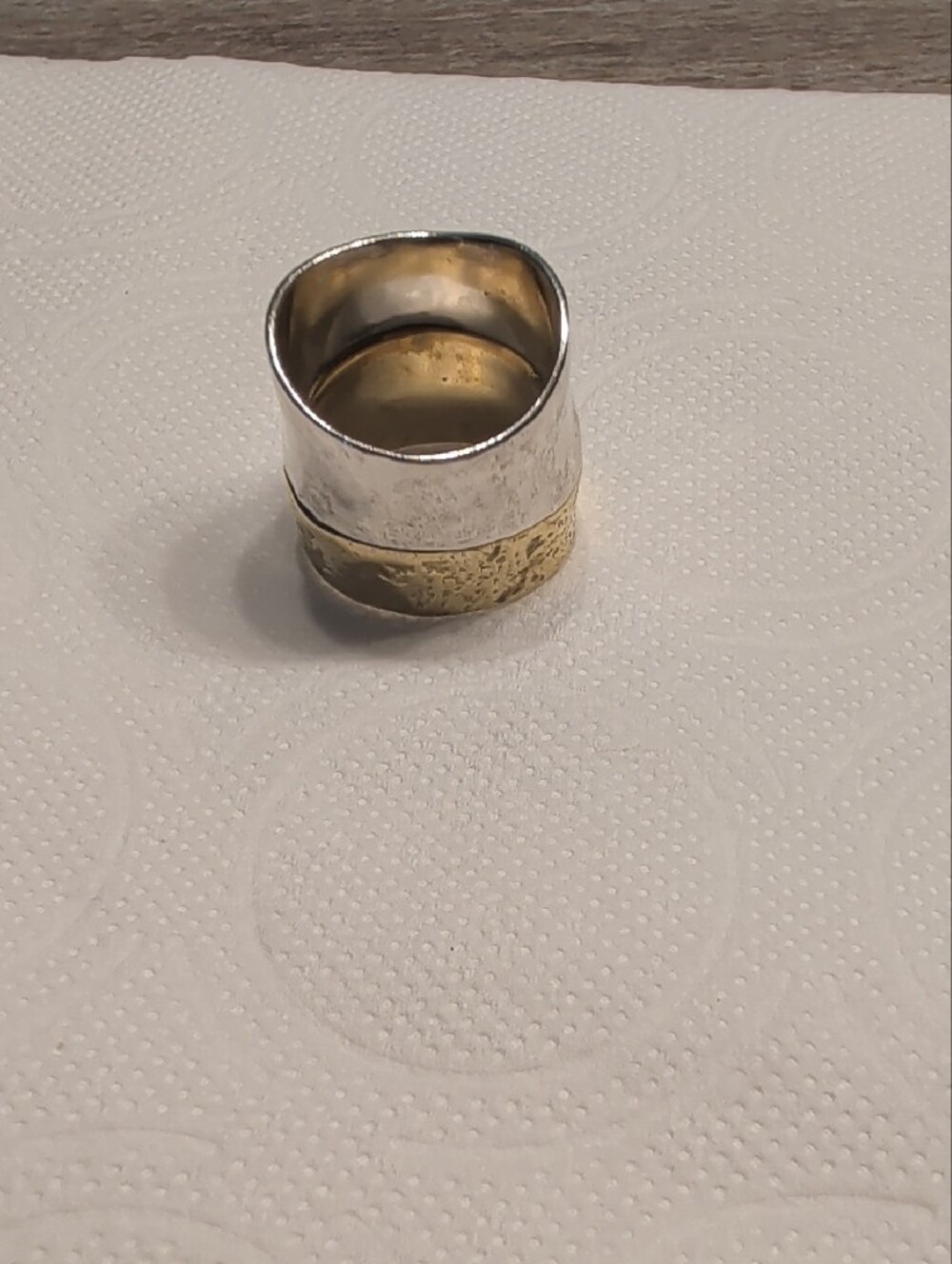 Silpada Rain or Shine Wide Band Ring - Picture 3 of 4